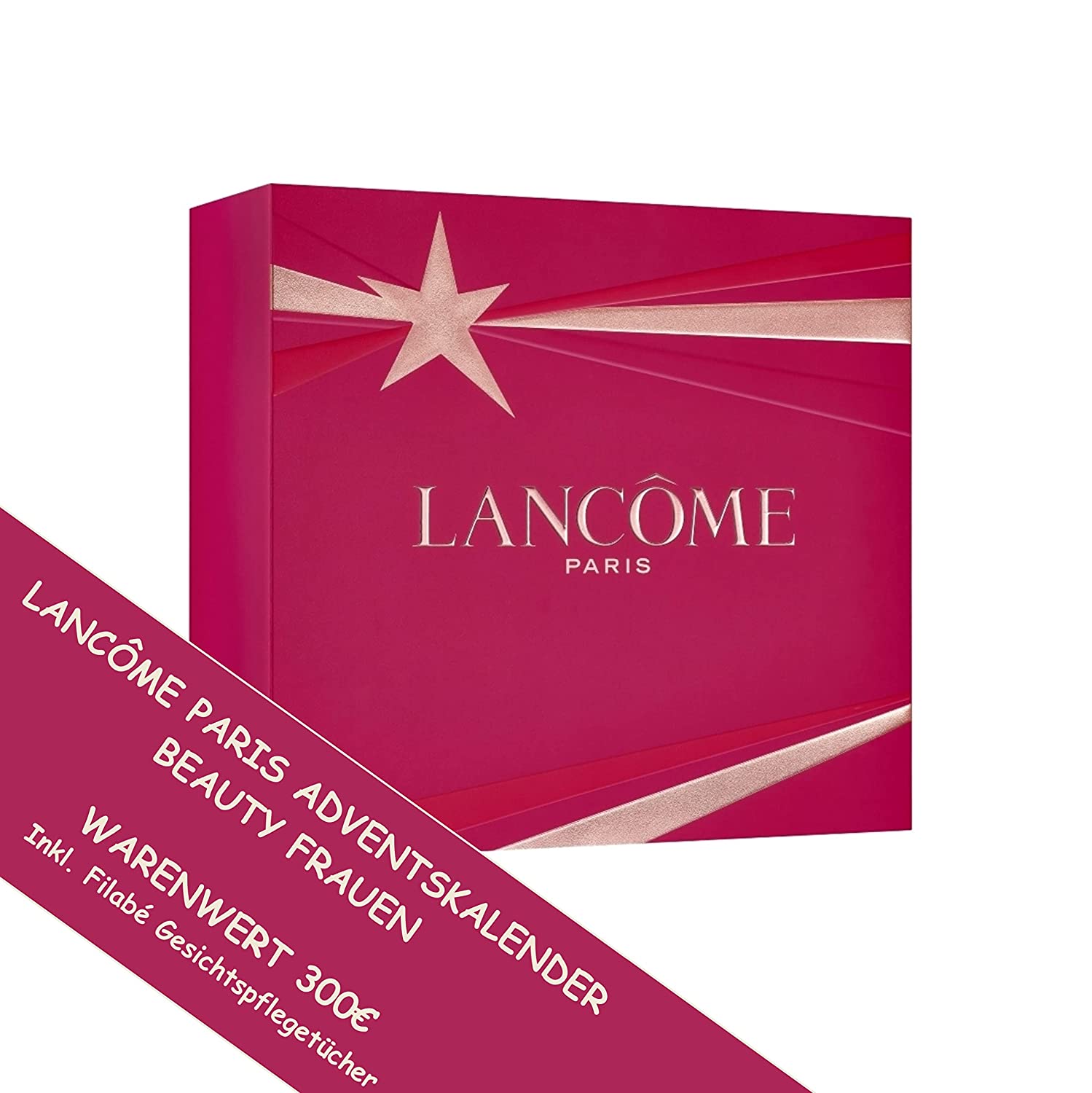 LANCOME Adventskalender 2021 Beauty - Frauen Kosmetik Advent Kalender Lan Come, 24 Geschenke Wert 300€, Pflege Weihnachtskalender Frau, Adventkalender
